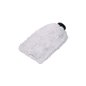 Chenille Wash Glove - White